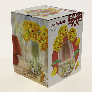 Ваза Сакраменто 26см бронза Cr2205 000000000001185239