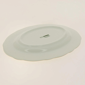 ILAY Блюдо овальное 28см отводка золото костяной фарфор BNILY28KY520 000000000001189472