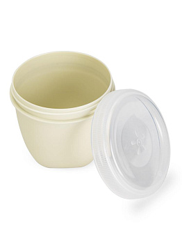 Банка с крышкой 260мл PHIBO ECO STYLE светло-серый пластик 000000000001092306