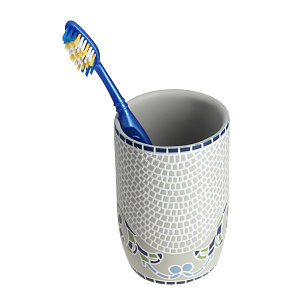 Стакан для зубных щеток Mosaic Blue Vanstore 000000000001122091