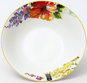 Салатник 23см/1,2л BALSFORD Акварельный букет подарочная упаковка фарфор 000000000001204592