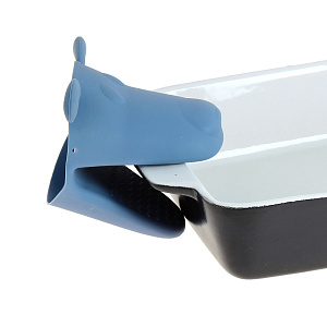 Термостойкая прихватка Собака Marmiton, голубой, силикон 000000000001125335