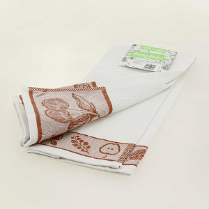 Полотенце кухонное 50х70см ВОТЕКС Фрукты в ассортименте 100% хлопок 000000000001206848