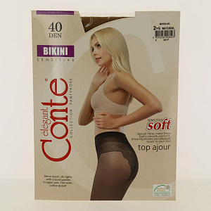 CONTE КОЛГ ЖЕН 40ДЕН BIKINI р2 NATURAL 000000000001156792
