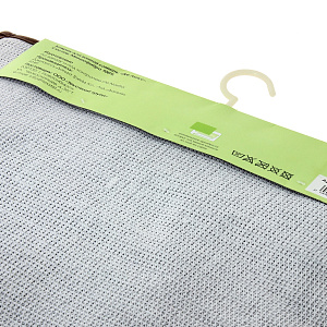 Коврик для ванны DE'NASTIA 50х80см коричневый микрофибра M000014 000000000001107621