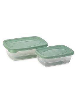 Набор контейнеров 2шт 300/600мл в ассортименте пластик 000000000001228395