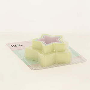 Формы для печенья 3шт SUN PLASTIK Звезды 000000000001189276