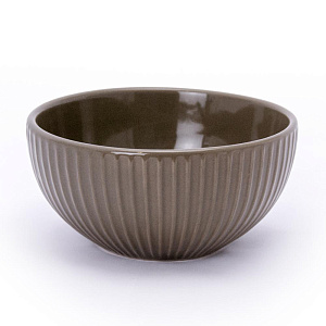 Салатник 13см матовый рефленый с пятнышками фарфор 290022 000000000001200481