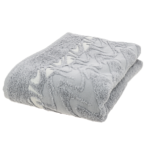 Полотенце 70х130см ДМ Брилианс махровое плотность 390гр/м серый 100% хлопок ПЛ3501-3873,16-3850 000000000001198588