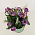 Цветок искусственный Садовый 20см R010635 000000000001192376