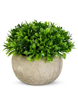 Цветок искусственный растение Декоративное 13см в горшке 000000000001218483