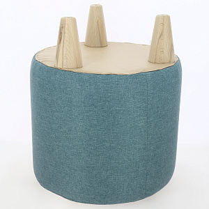 Пуф круглый на ножках Манхэттен Savana plus mint 000000000001214179