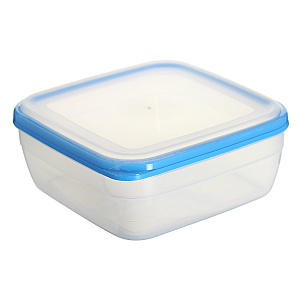 Контейнер для СВЧ 2,2л ПОЛИМЕРБЫТ Менажница квадратный пластик 000000000001015140