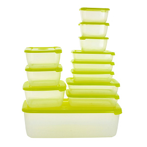 Набор емкостей для СВЧ-печи Polar Plast Team, 12 шт. 000000000001016143