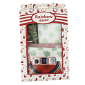 Набор из 3-х пр. Rainbow home "Красочный" (салфетка «набивная» + салфетка чистящая + губка для мытья посуды) 3020215566 000000000001120733