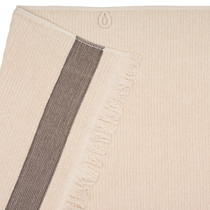 Полотенце махровое 50х90см СОФТИ Гармошка молочный хлопок 100% 000000000001213294