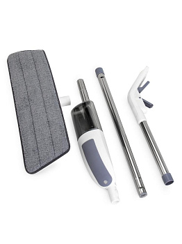 Швабрас опрыскивателем  40х12см/110см бело-серый металл/пластик_ST 000000000001228749