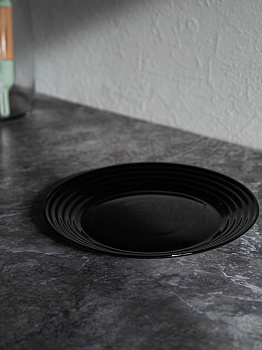 HARENA NOIR Тарелка десертная 19см LUMINARC опал L7613 000000000001204767