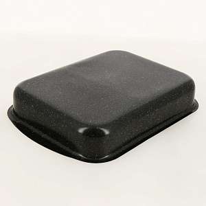 Противень 34х24х5,5см CRISTELLE Black stone антипригарное покрытие кованый алюминий Cr2383 000000000001205274