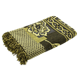 Покрывало гобеленовое Посуда Центр 150х200см коричневое PC02011 000000000001155409