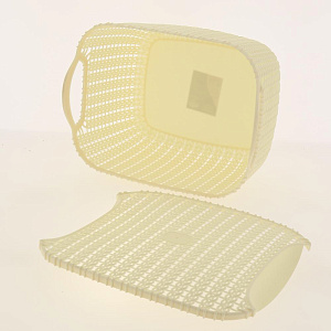 Корзина д/белья PC29*15*23св.серR02282 000000000001177310