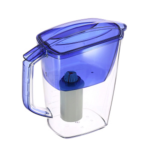 Фильтр-кувшин Гранд со сменной фильтрующей кассетой Ультра Барьер, индиго, 4л 000000000001128339
