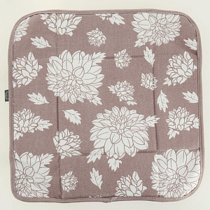 Корзина для хлеба 20x20x10cm DeNASTIA Коллекция"Пионы"100%хлопок/30%полиэстер,белый/розовый B000052 000000000001202714