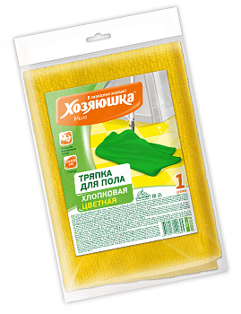 Тряпка для пола Хозяюшка Мила, 80х100 см, хлопок 000000000001143174