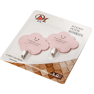 Крючки 2шт Облако Тренд пластик 000000000001176217