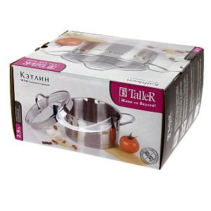 Кастрюля 2,9л TALLER TR-7143 000000000001091496
