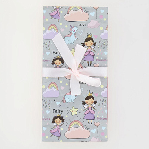 Подарочная коробка ДЛЯ ДЕНЕГ 17,2х8,3х1,6см РутаУпак МОЯ ПРИНЦЕССА с бантом 000000000001209754