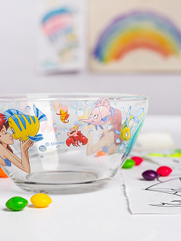 ПРИНЦЕССЫ Салатник 13см ОСЗ Гладкий стекло 10с1542 2ДЗ Принцессы 000000000001205453