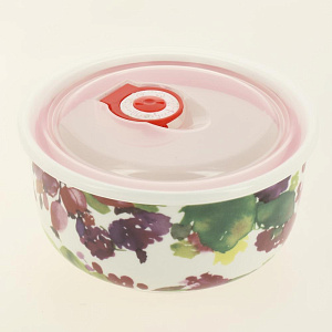 Набор салатников 2шт 280мл/540мл BALSFORD Аромат пластиковая крышка подарочная упаковка фарфор 000000000001205658