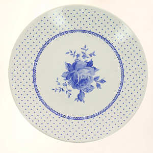 Тарелка десертная Соната 22см Кантри горох синий KSG-060 000000000001174911