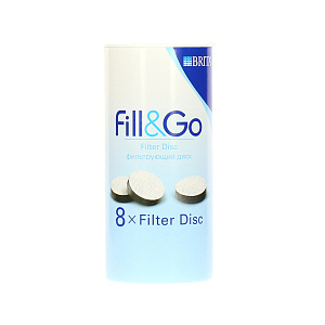 Сменные фильтрующие картриджи для воды Филл-энд-гоу Brita 000000000001127709