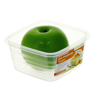 Контейнер для СВЧ 450мл MARTIKA Унико квадратный 000000000001015165