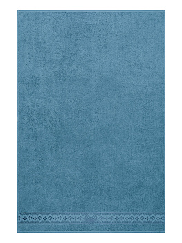 Полотенце 100х150см DE'NASTIA ТАЛИСМАН 1 синий хлопок-100% 000000000001215365