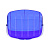 Малая хлебница Кристалл Idea, синий 000000000001129730