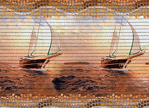 Коврик для ванной V-Line, 50х65 см, ПВХ 000000000001058605