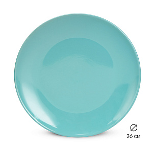 Набор столовой посуды 16 предметов бирюза керамика 000000000001219903