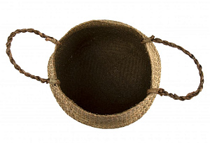 Кашпо-корзина плетеная 25см 000000000001216403