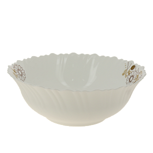 Салатник 20см V 0,95л янтарный стекло Коралл LTW80-JLX161 000000000001197451