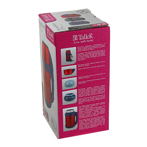 Термос 800мл TALLER Брэдфорд коричневый нержавеющая сталь 000000000001017012