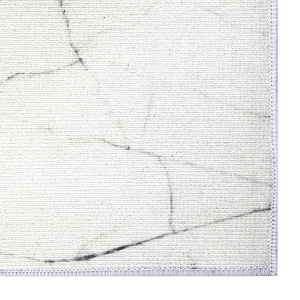 Ковер универсальный 60х90см LUCKY МРАМОР белый хрустальный бархат 000000000001222868