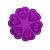 Форма для выпечки Сердце Marmiton, фиолетовый, силикон 000000000001125385
