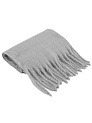 Шарф 40х200см теплый серый полиэстер 000000000001229234