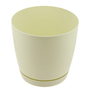 Горшок для цветов 2л h145мм D150мм GARDENPLAST ФРЕЗИЯ №1 бежевый пластик 000000000001207360
