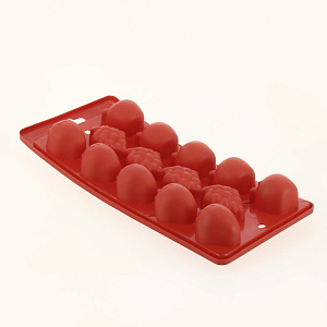 Форма для льда 11х25см FACKELMANN Фрукты 14 ячеек пластик 000000000001201145