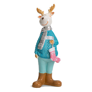 Фигура декоративная 22см Олень 000000000001219435