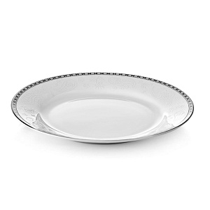 Тарелка десертная 20см ESPRADO Arista White костяной фарфор 000000000001163457